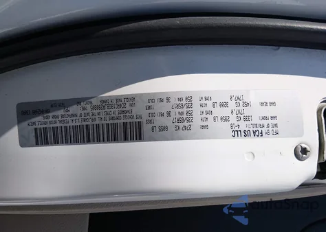 2018 Chrysler Pacifica Touring L z USA, uszkodzony, nr VIN 2C4RC1BG8JR280305